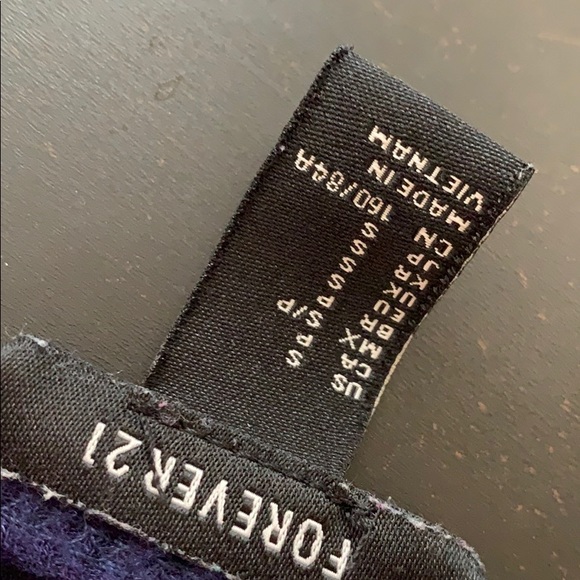 🛍Forever21 Navy Long Sleeve Cutout Body Suit - Picture 5 of 6